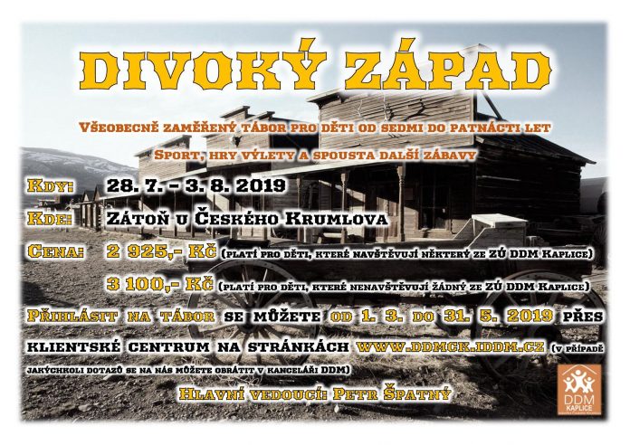 DIVOKÝ ZÁPAD - plakát