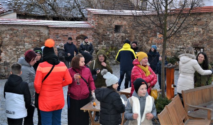 Vánoční vystoupení žáků 2. A v Kap Café