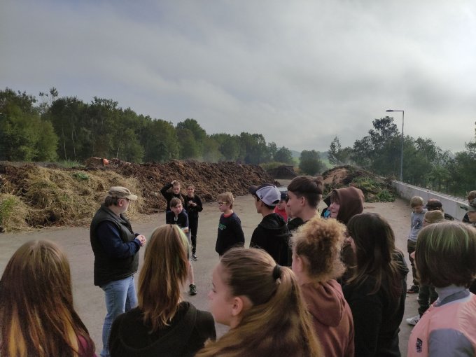 Exkurze do zpracovatelského zařízení na odpady v Písku