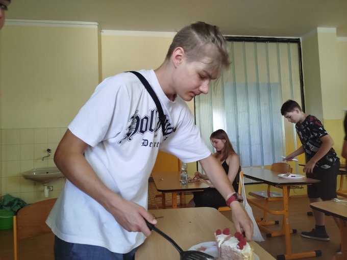 Projektový den - palačinkový dort