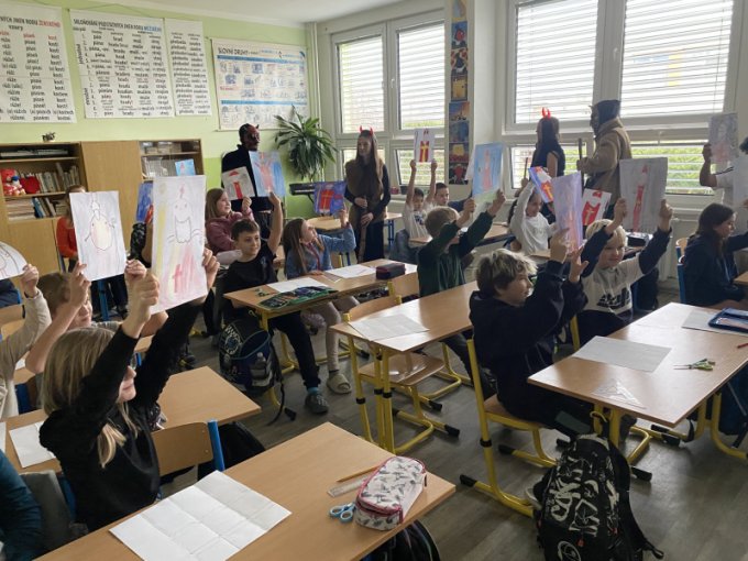 Mikuláš ve škole aneb když se s nebem peklo spojí …