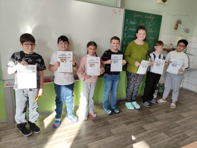 Bobřík informatiky - uspěšní řešitelé