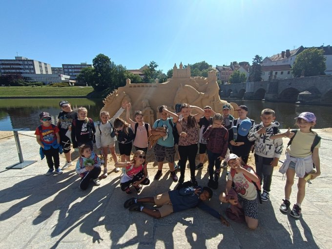 Výlet tříd 3. A a 3. B do Písku