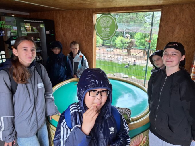 Němčináři v Zoo Altenfelden