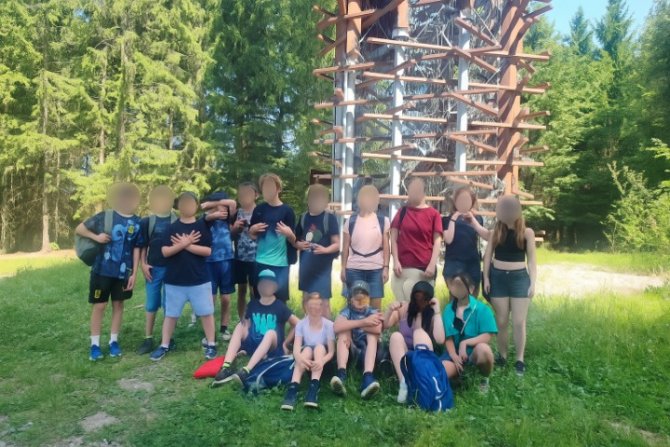 Projektový den – výšlap na Hradišťský vrch