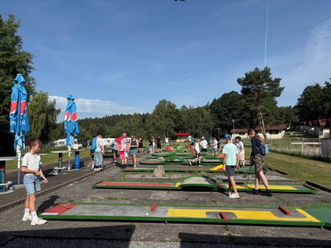 Projektový den – minigolf Štilec