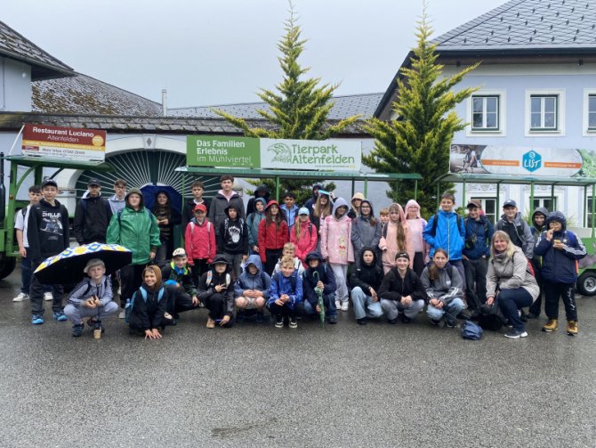 Němčináři v Zoo Altenfelden